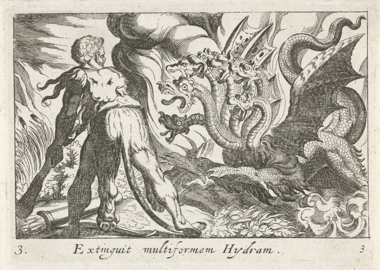 Hercules kæmper mod Lerna