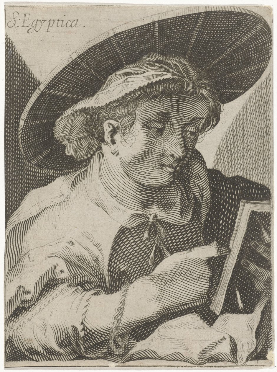Sibille fra Egypten af Simon Frisius