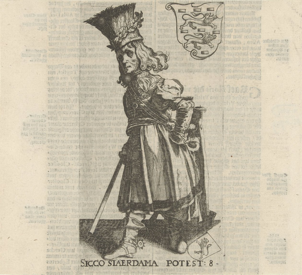 Sicko Sjaerdema af Simon Frisius
