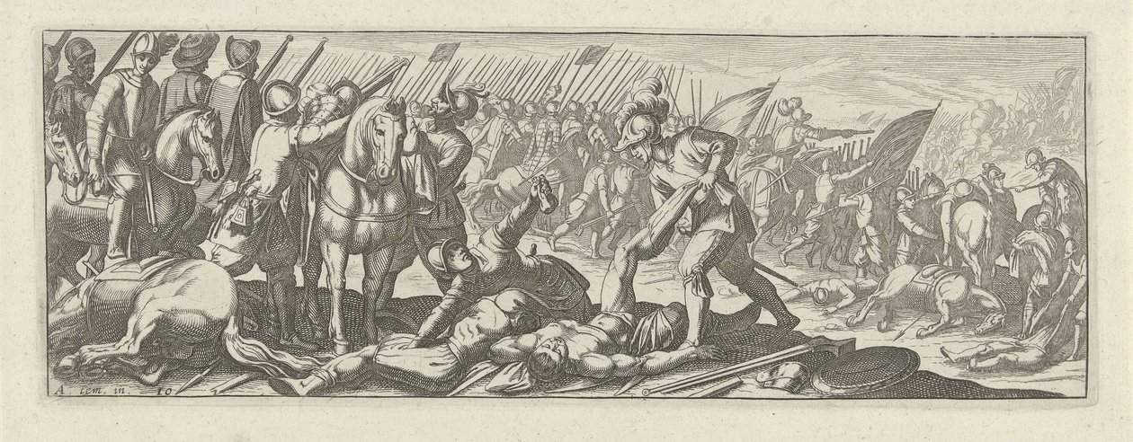 Soldaten beroven likken op het slagveld Cavalry (serietitel) Faecvnda hvad er den elskede af Phaebus og den taknemmelige Florentia til mænd af skarpt geni, nok er vist af pvgnas, enthea af kraften fra brysterne, som Mercury udskårne den garvede klient (ser af Simon Frisius