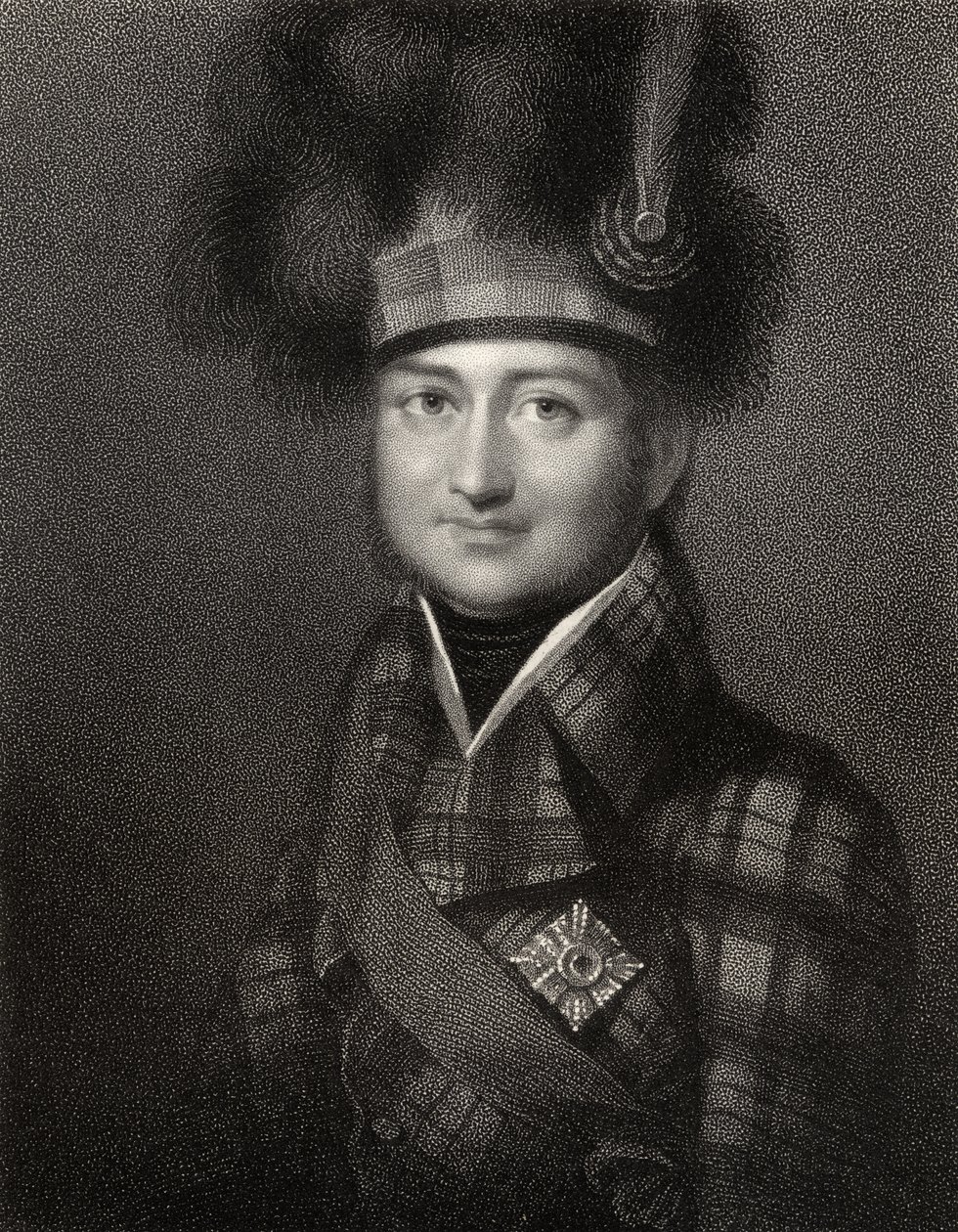 James Duff, 4. jarl af Fife, graveret af W. Holl, fra 