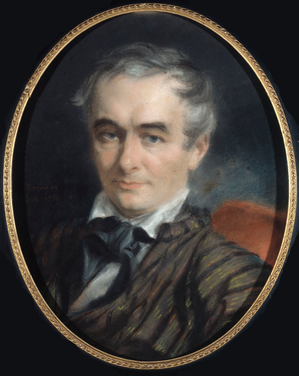Portræt af forfatteren Prosper Mérimée 1803-1870, 1852. af Simon Jacques Rochard