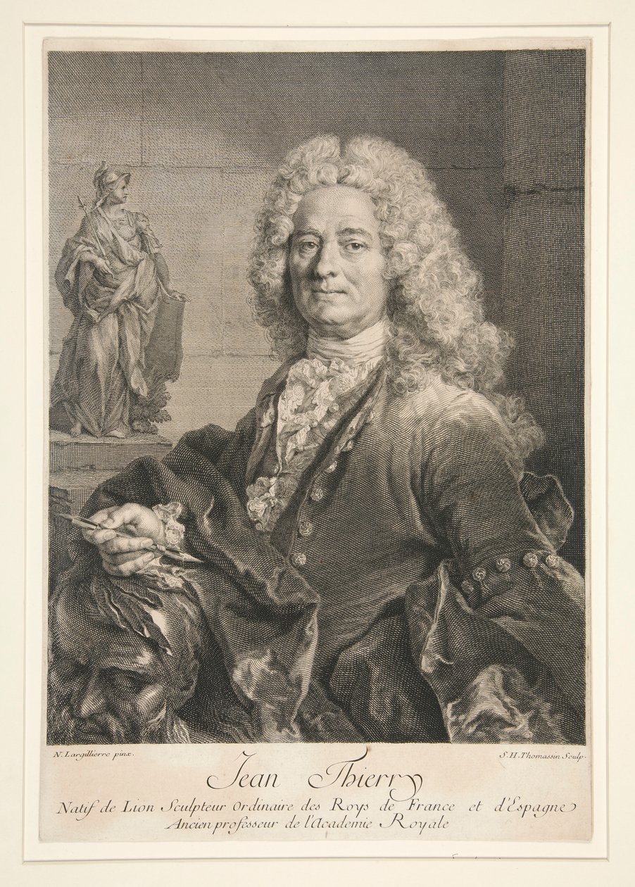 Jean Thierry (1669-1739) af Simon Thomassin