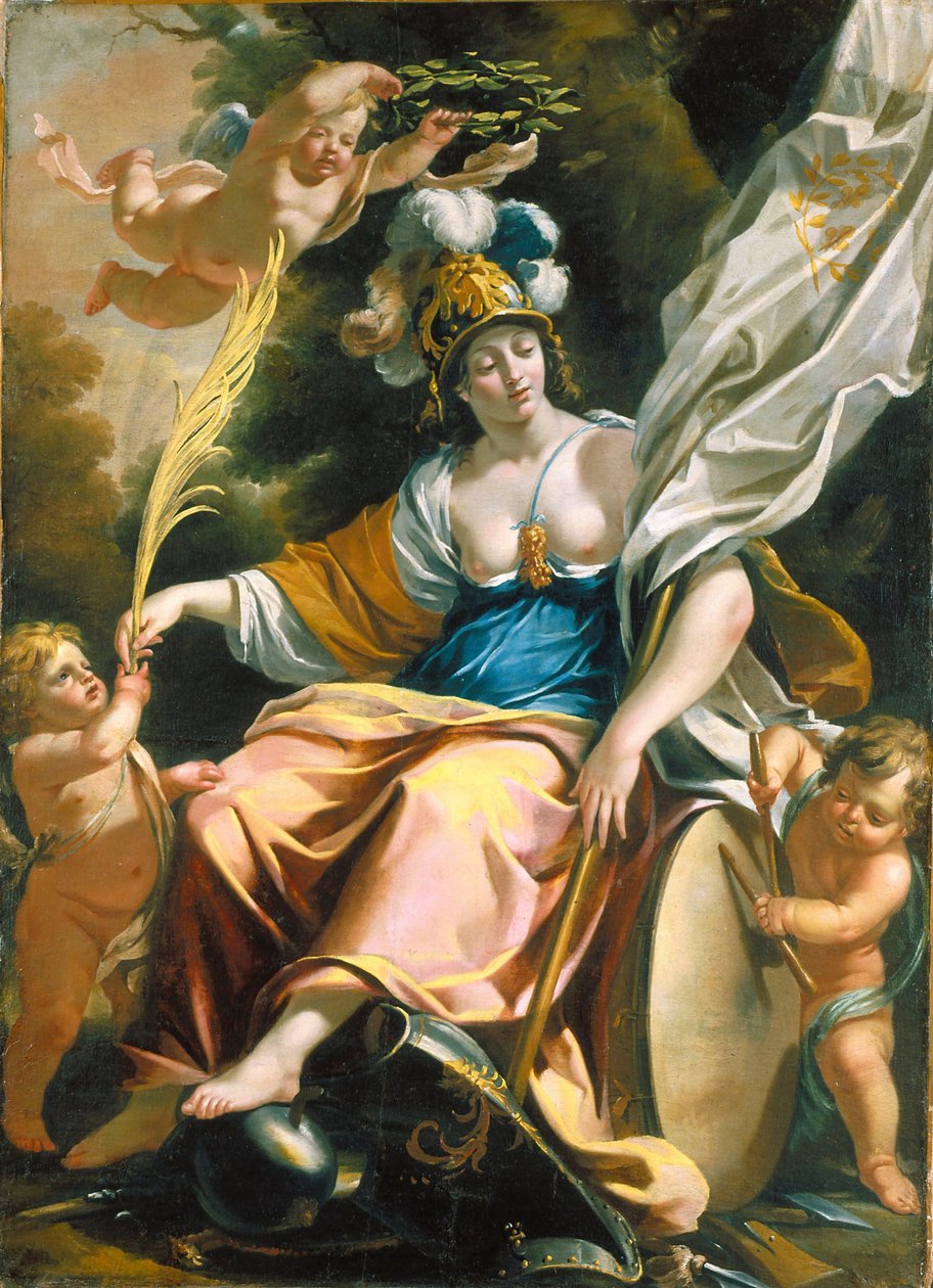 Allegori over sejren af Simon Vouet