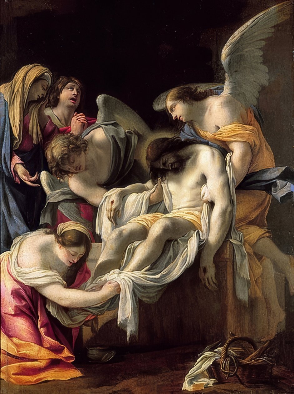 Kristi begravelse af Simon Vouet