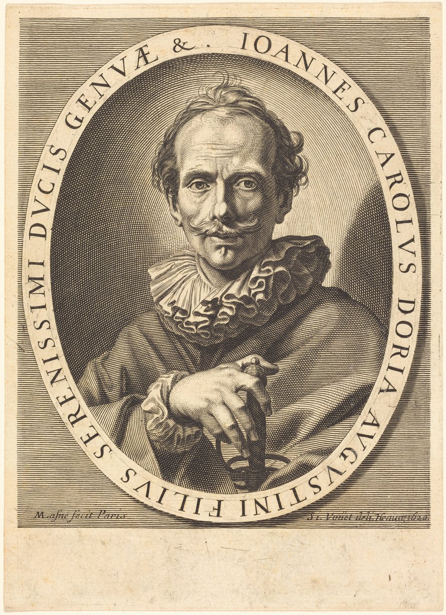Jean Charles Doria af Simon Vouet