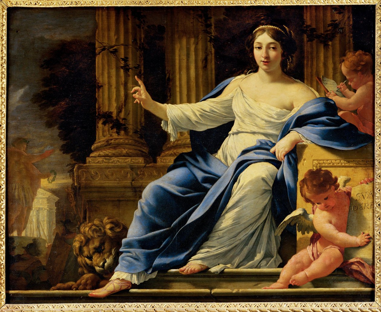 Polymnia, veltalenhedens muse - Polyhymnia, veltalenhedens muse
veltalenhed ... af Simon Vouet