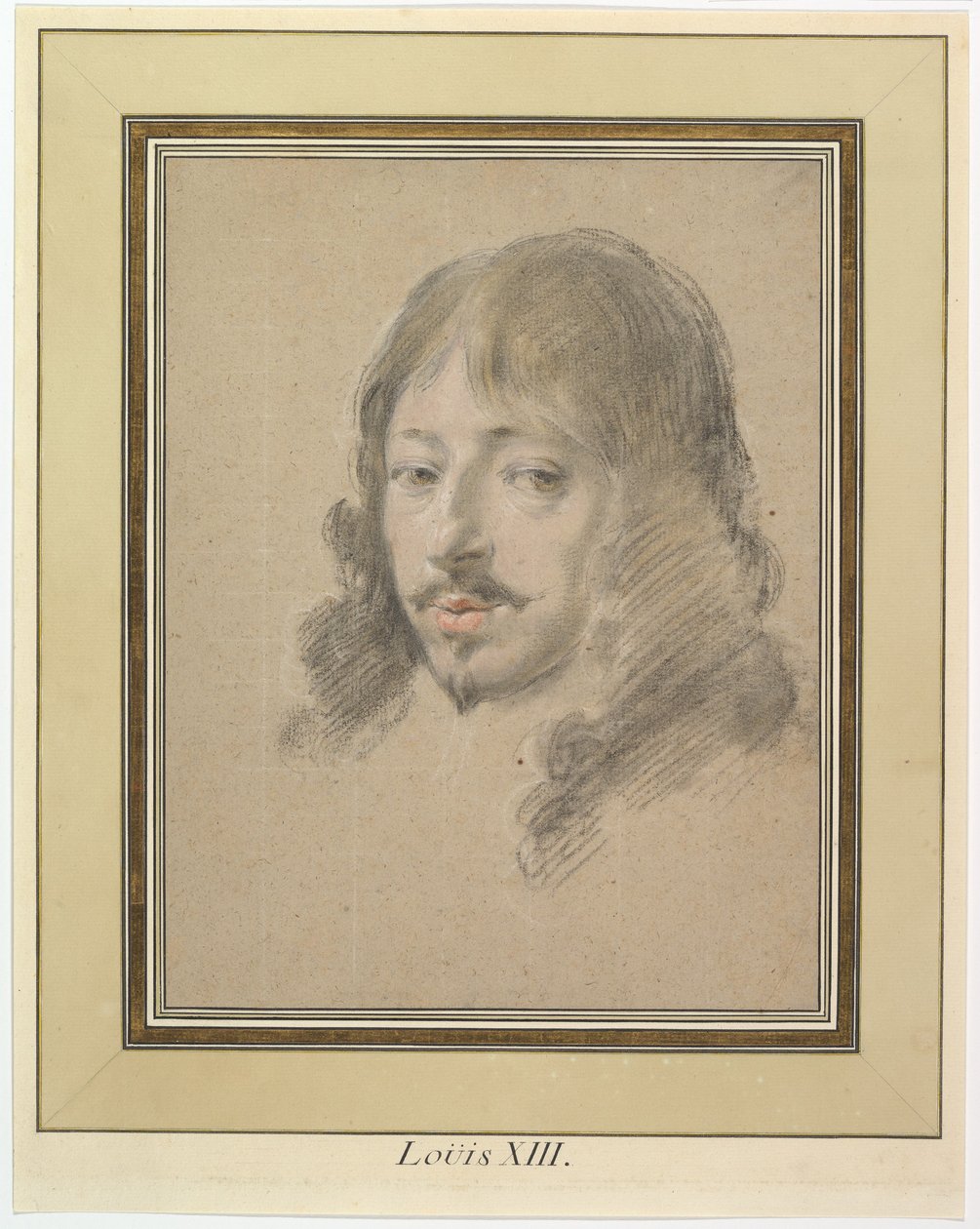 Portræt af Ludvig XIII af Simon Vouet