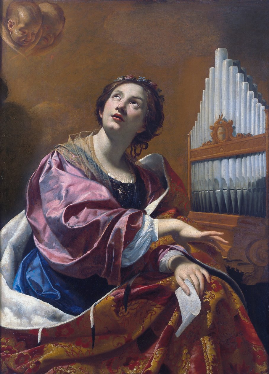 Sankt Cecilia af Simon Vouet