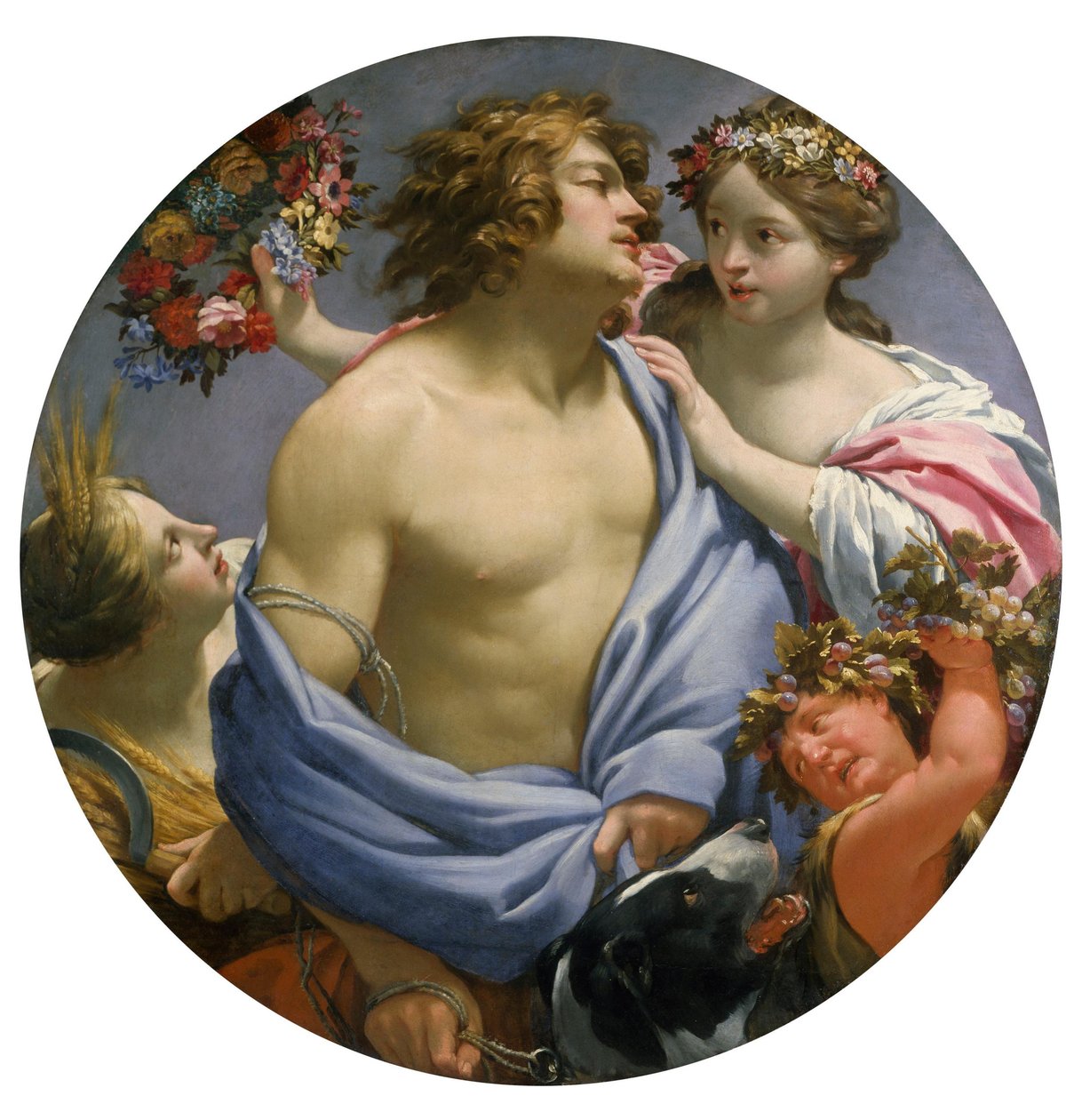 De fire årstider af Simon Vouet