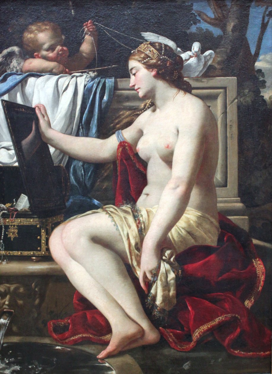 Toilettet på Venus af Simon Vouet