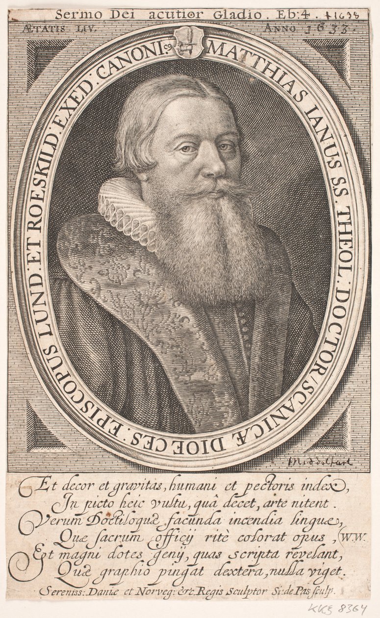 Biskop Mads Jensen af Simon de Pas