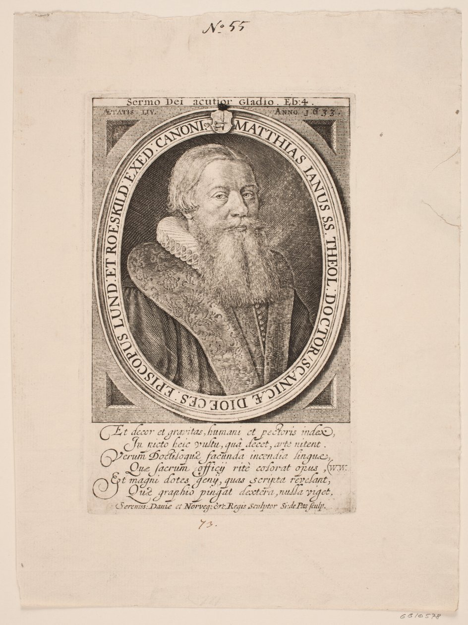 Biskop Mads Jensen af Simon de Pas