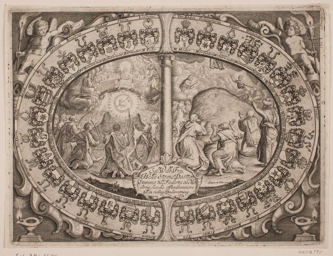 Helle Steensdatters mindeblad af Simon de Pas