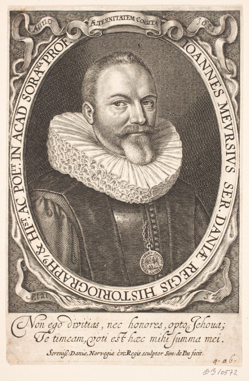 Johannes Meursius, congelig histograf af Simon de Pas