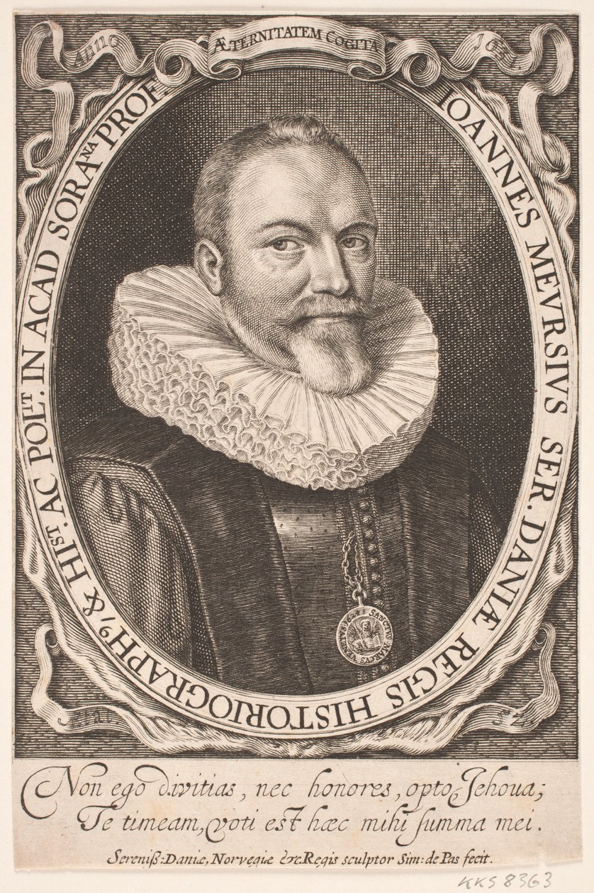 Johannes Meursius, congelig histograf af Simon de Pas