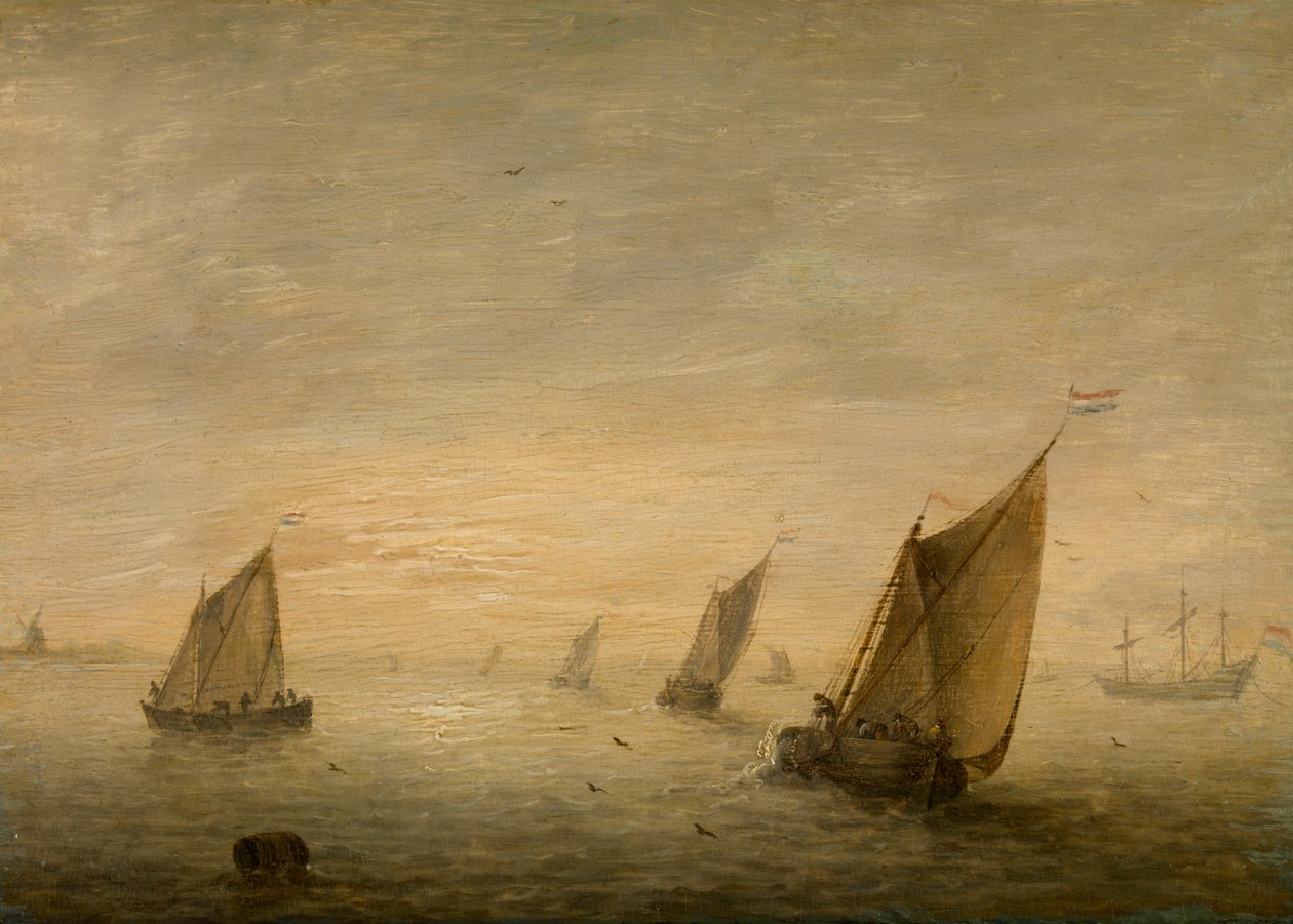 Stille hav af Simon de Vlieger