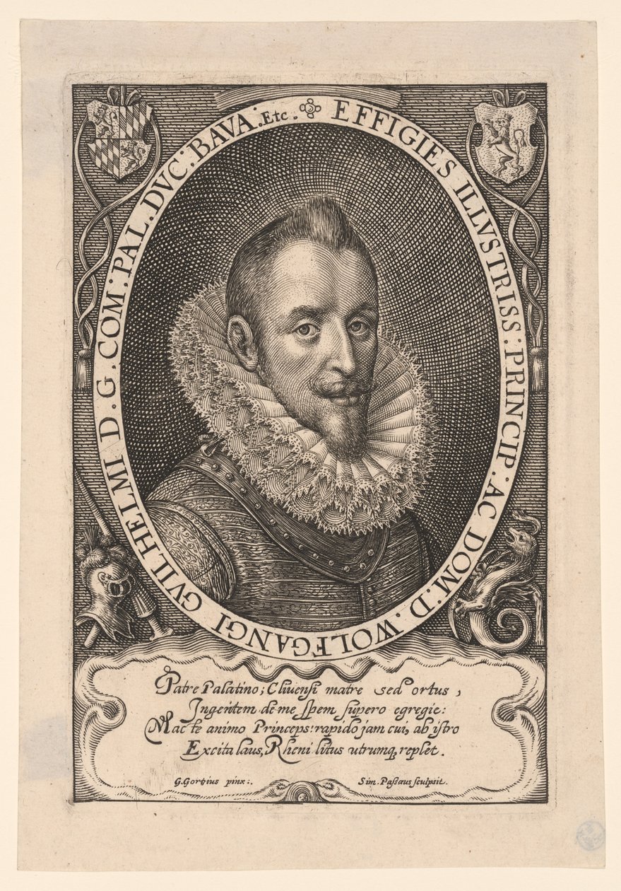 Wolfgang Wilhelm, greve af Pfalz af Simon van de Passe