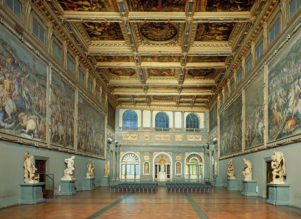 Salone dei Cinquecento, ca. 1495 af Simone del Pollailo