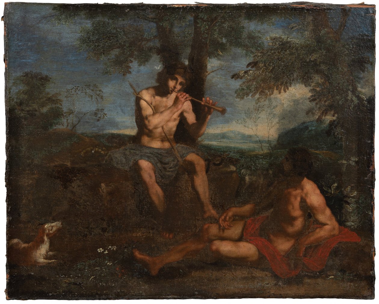 Merkur og Argus af Simone Cantarini