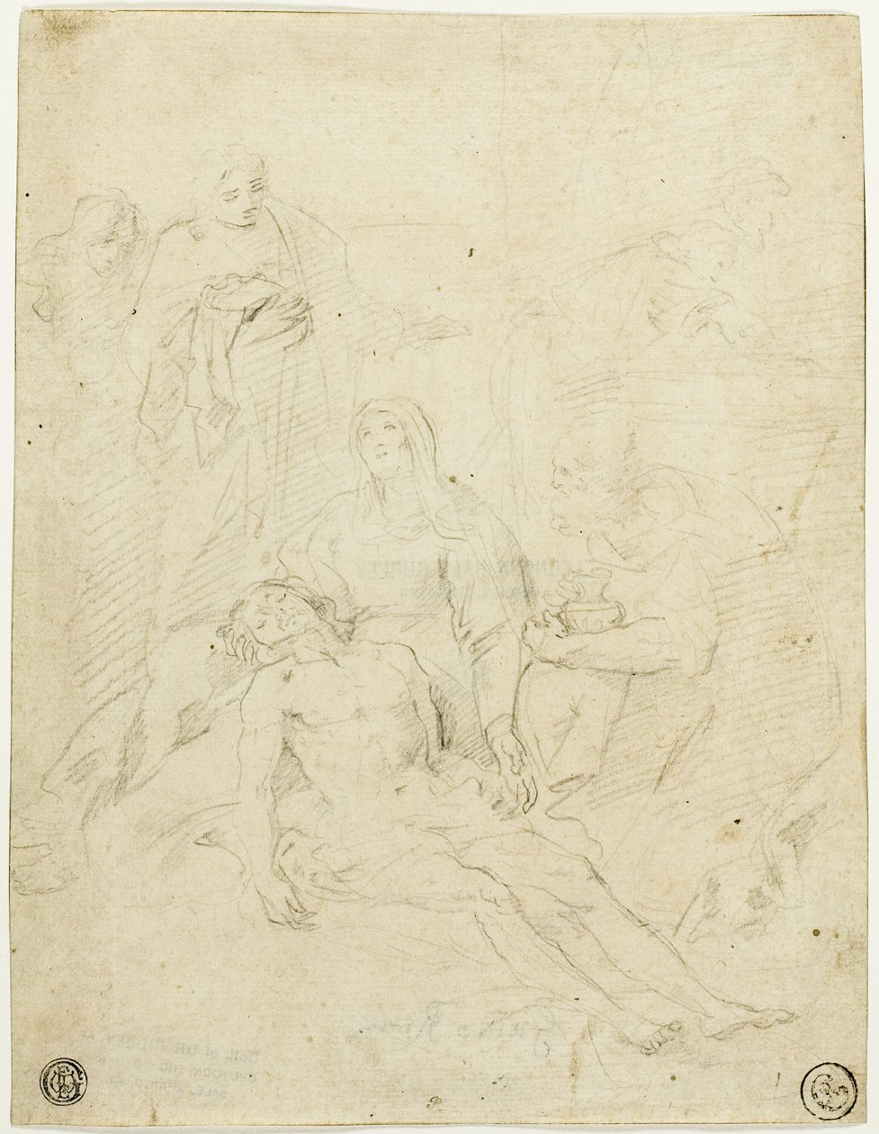 Pieta af Simone Cantarini