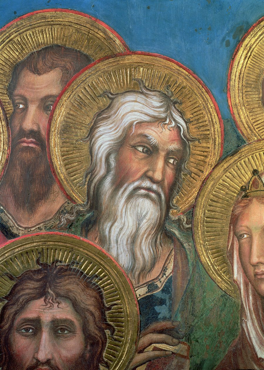 Maesta: St. Andrew, 1315 (detalje af 51591) af Simone Martini
