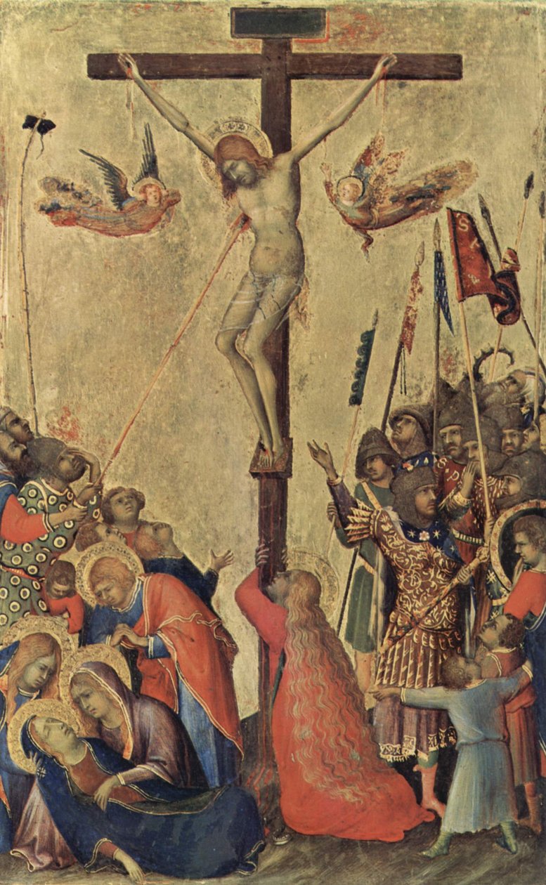 Orsini-polyptyk: Korsfæstelse af Simone Martini