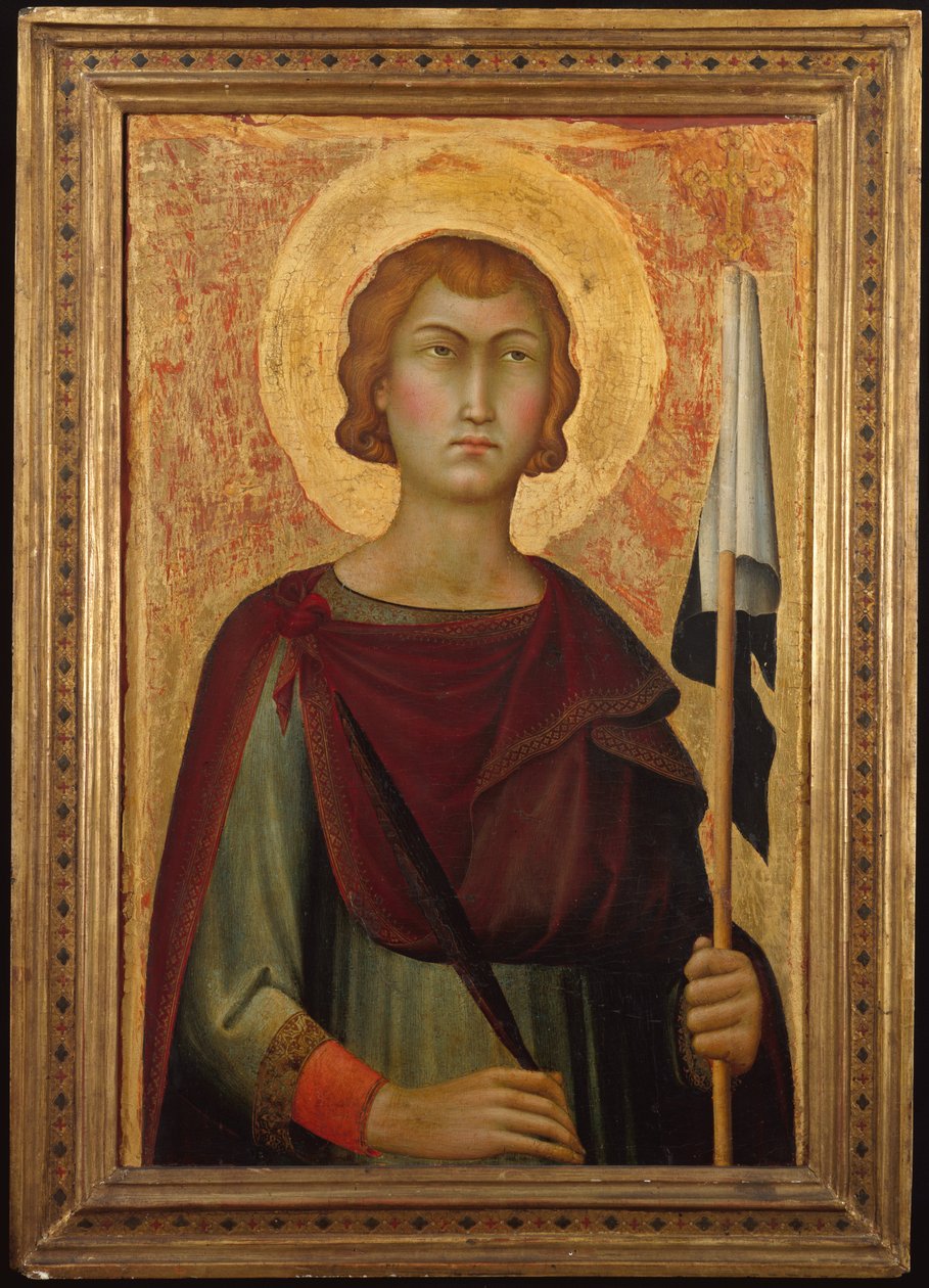 Sankt Ansanus, ca. 1326. af Simone Martini