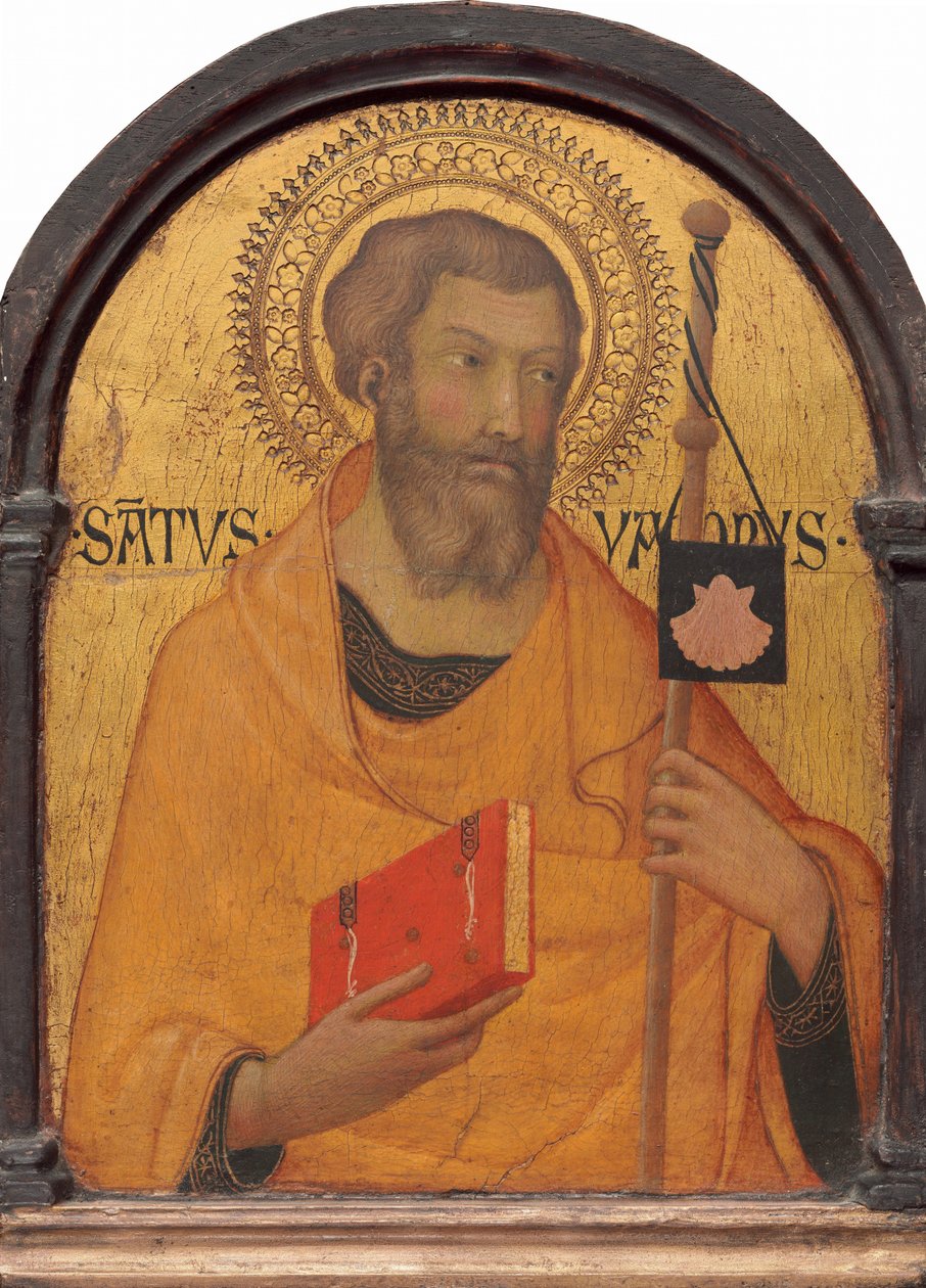 Saint James Major, ca. 13151320. af Simone Martini