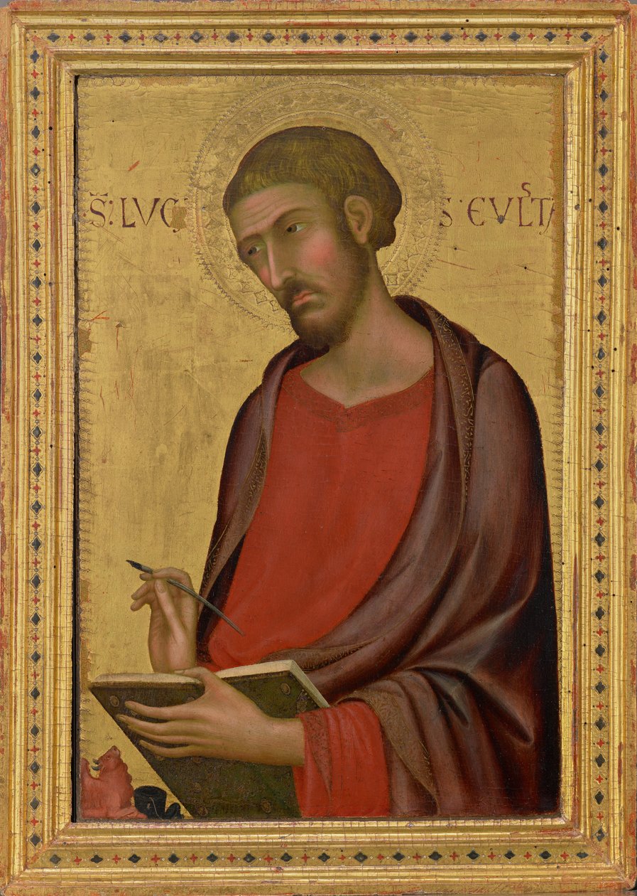 Sankt Lukas af Simone Martini