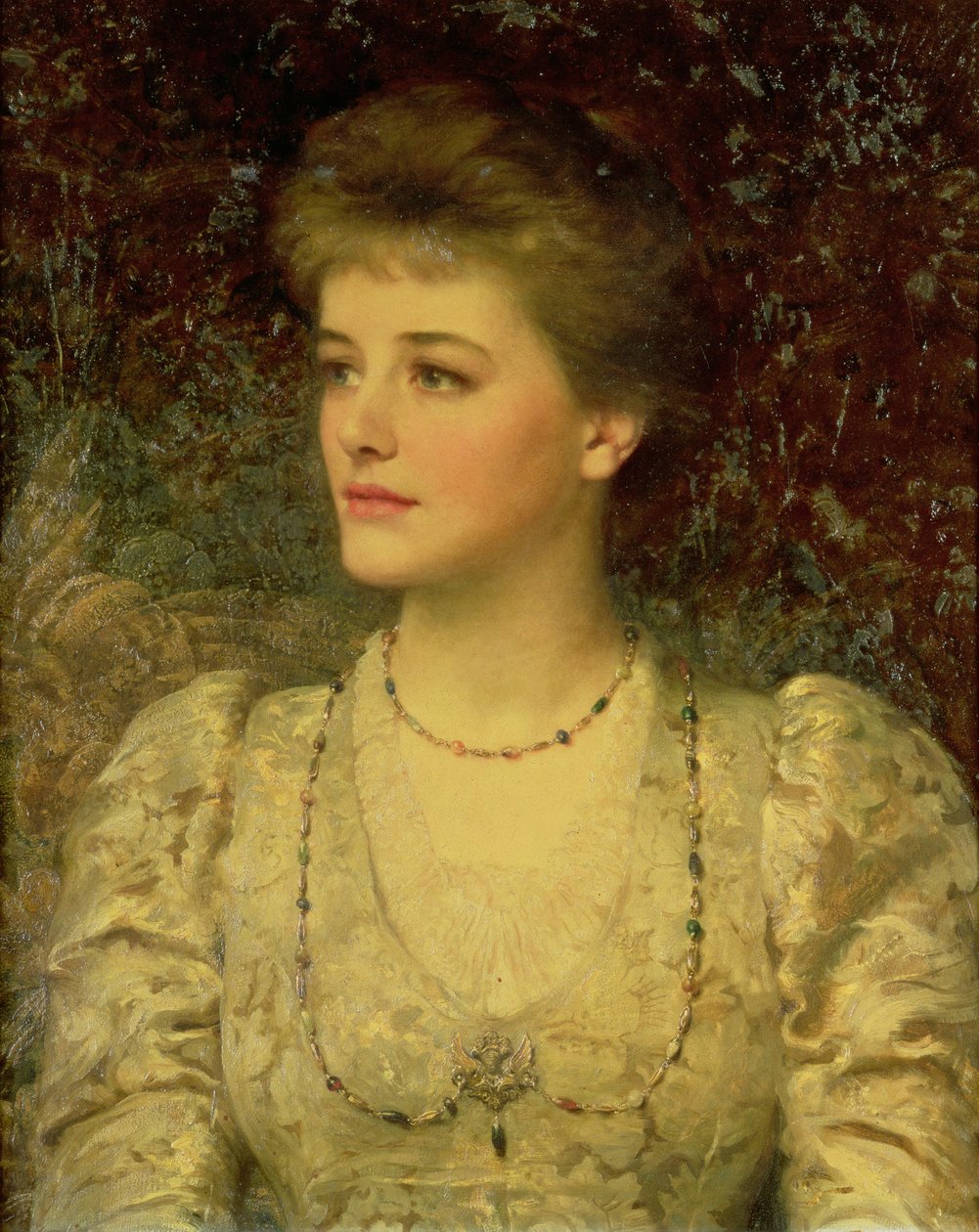 Lady Palmer af Frank Dicksee