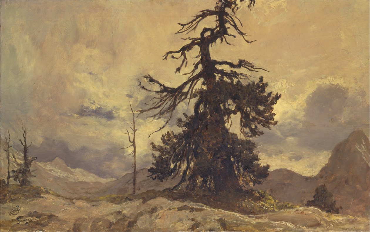 Den døende monark, Funtensee af Hubert von Herkomer