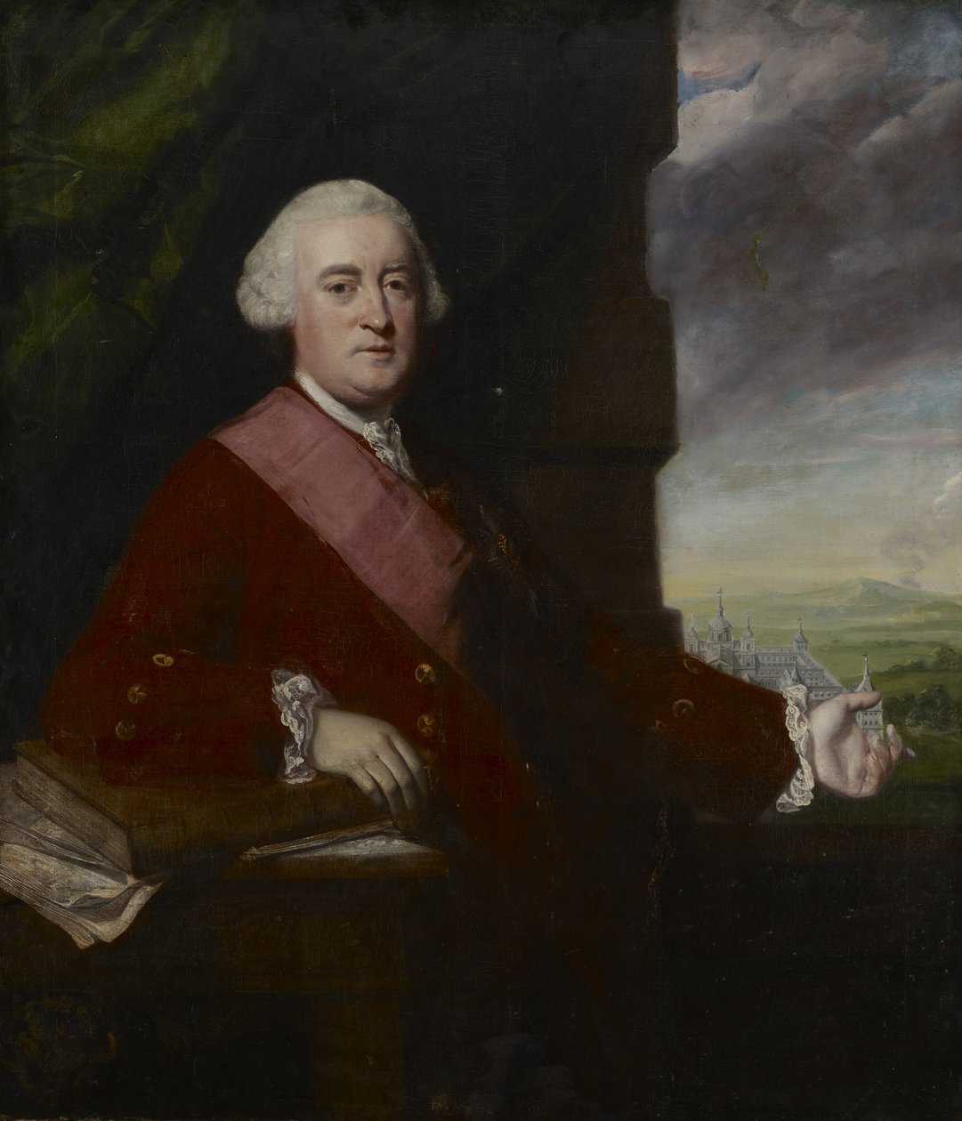 Portræt af Sir James Gray af Joshua Reynolds