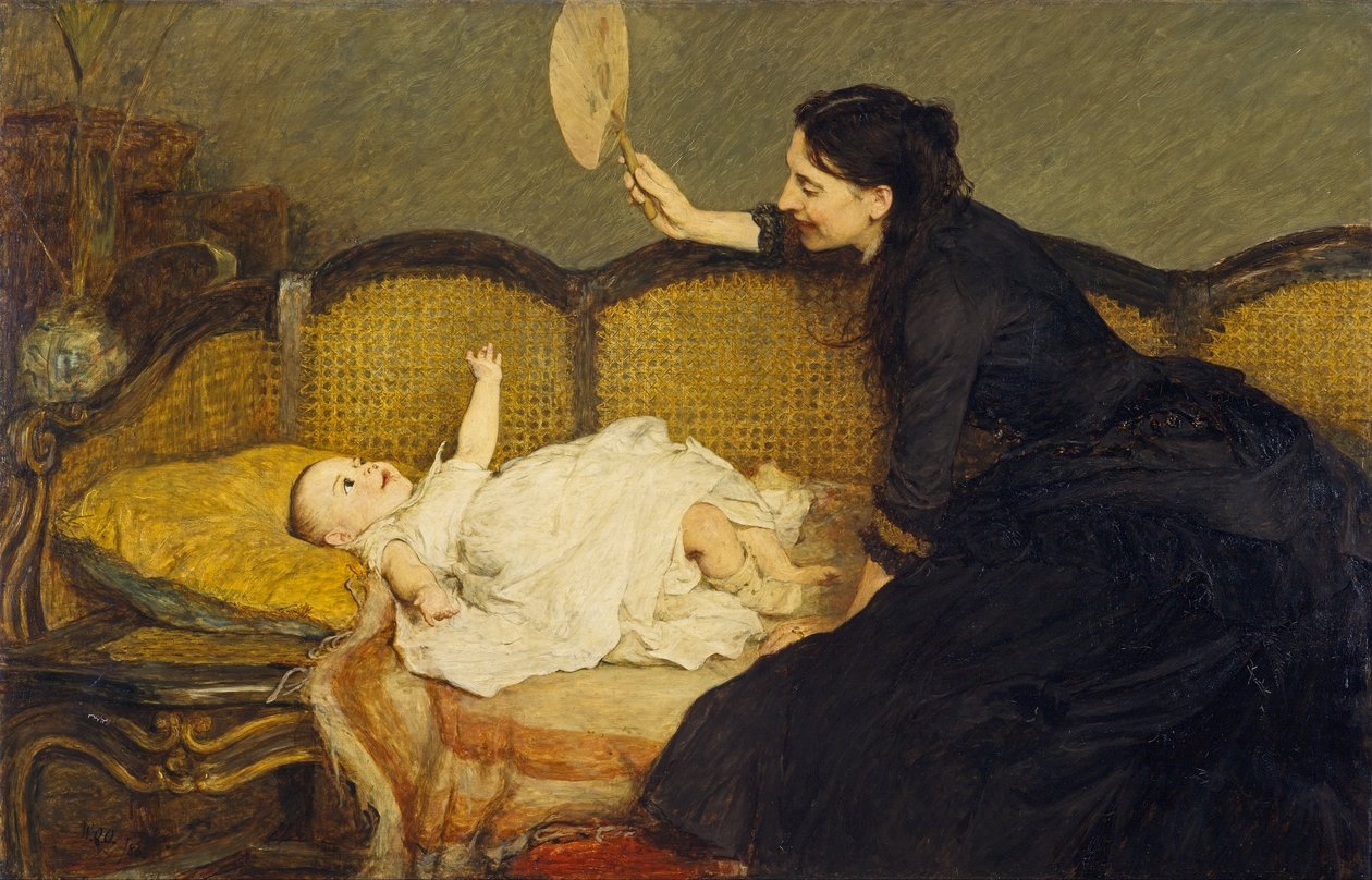 Master Baby af William Quiller Orchardson