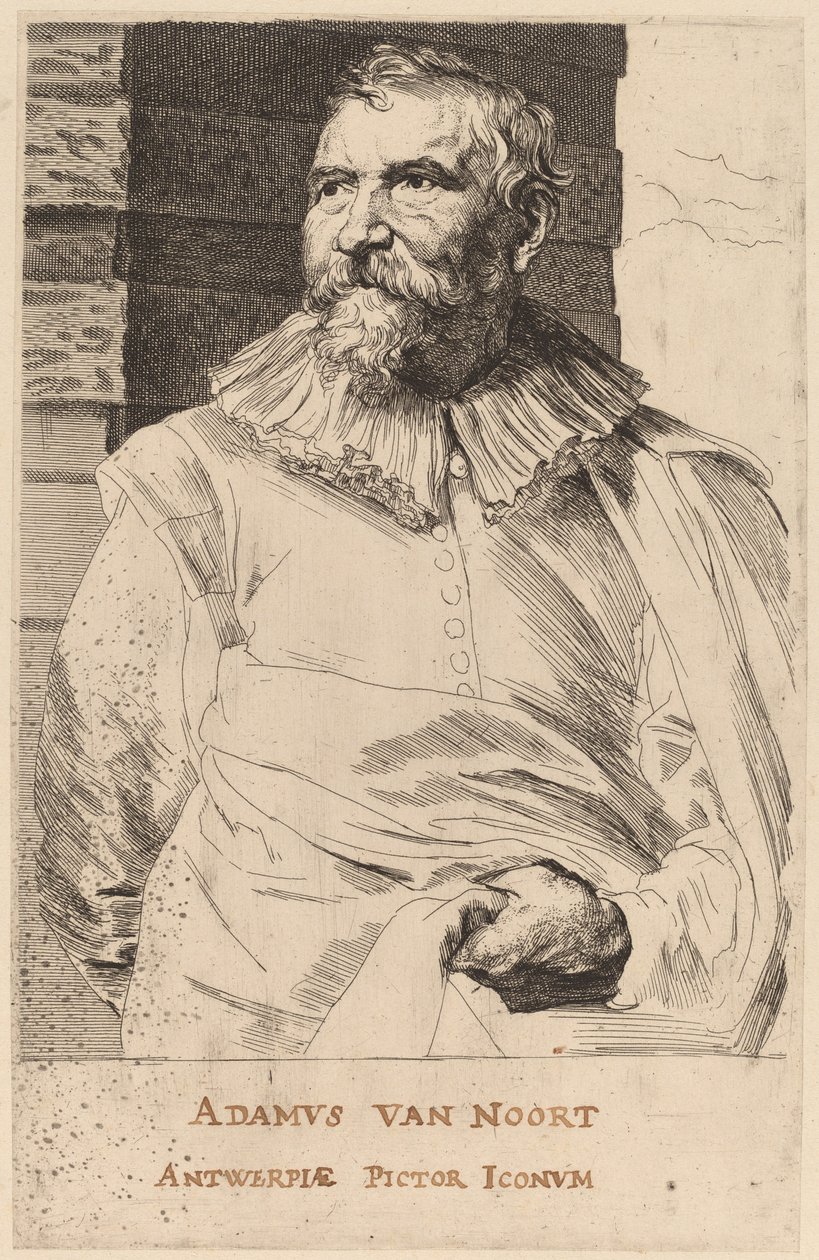 Adam van Noort af Sir Anthony van Dyck