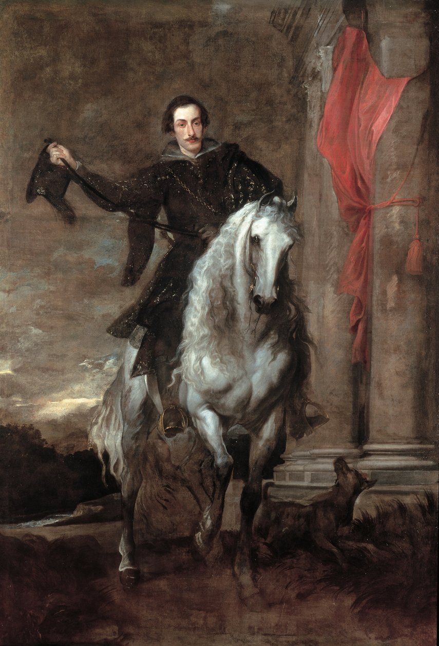Portræt af Anton Giulio Brignole Sale 1605-1662, 1622-1625. af Sir Anthony van Dyck
