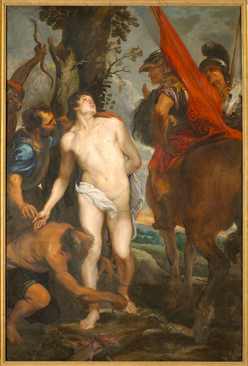 Sankt Sebastian på vej til martyrdøden, ca. 1620. af Sir Anthony van Dyck