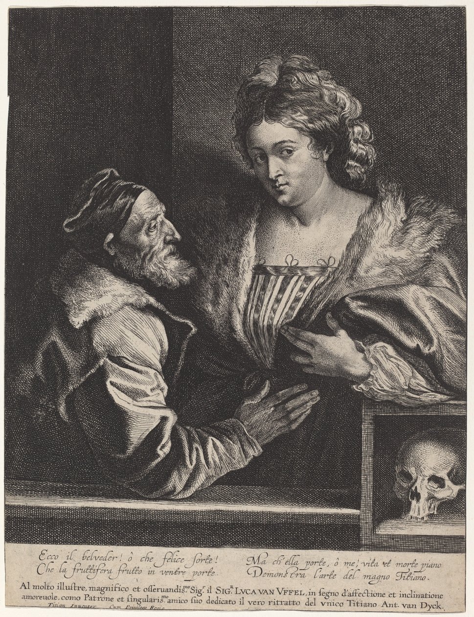 Tizians elskerinde af Sir Anthony van Dyck