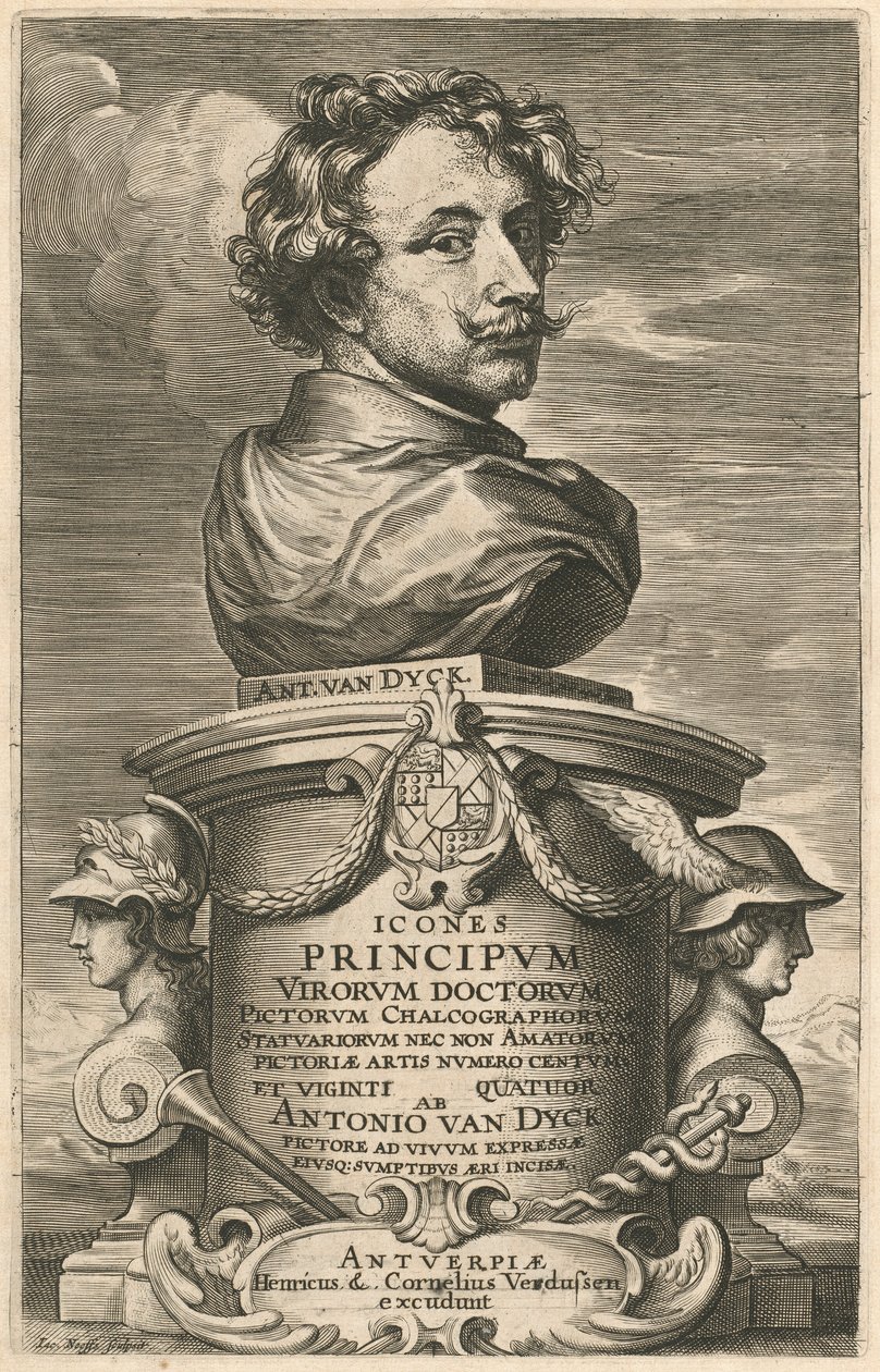 Selvportræt af Sir Anthony van Dyck and Jacobus Neeffs