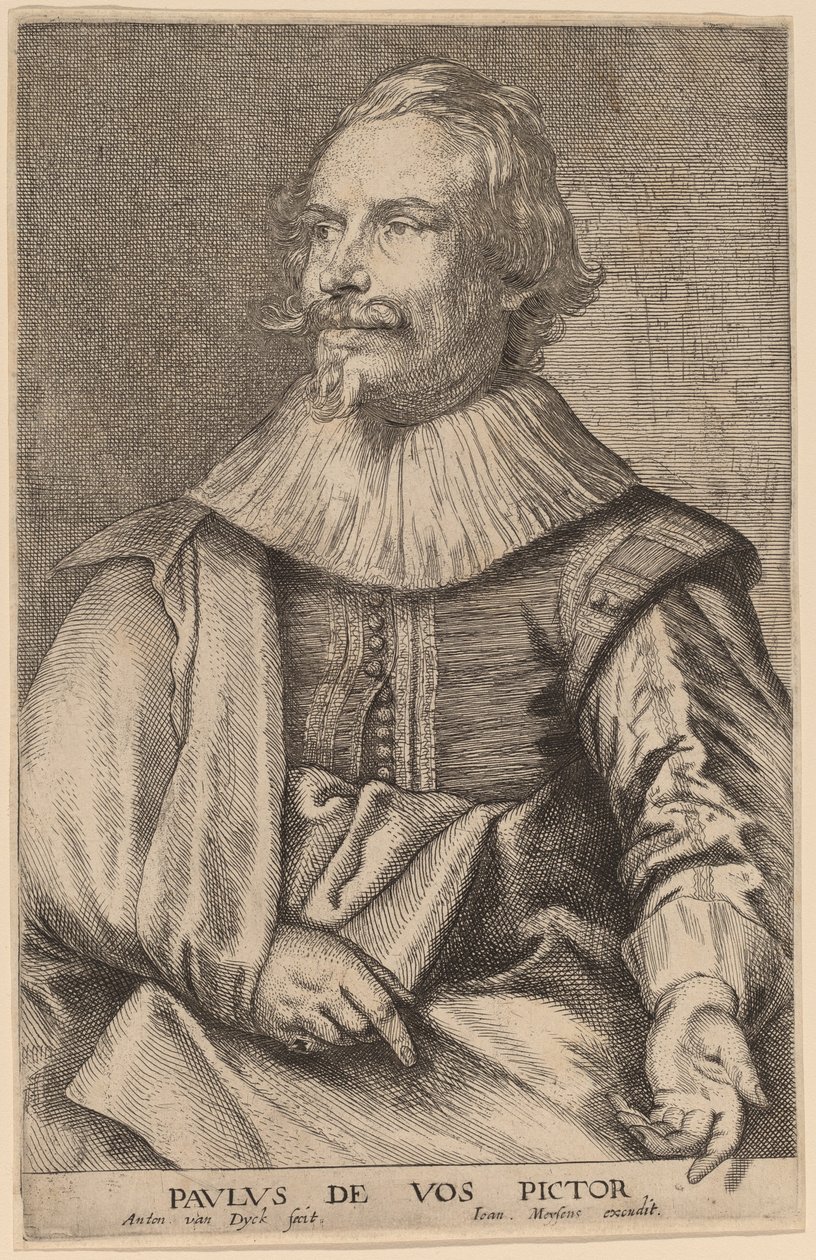 Paul de Vos af Sir Anthony van Dyck and Joannes Meyssens