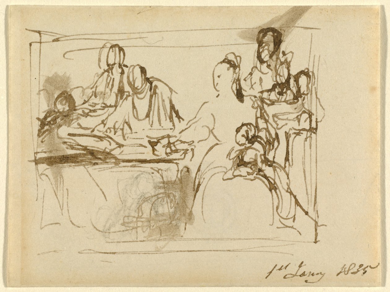 En familiegruppe af Sir David Wilkie
