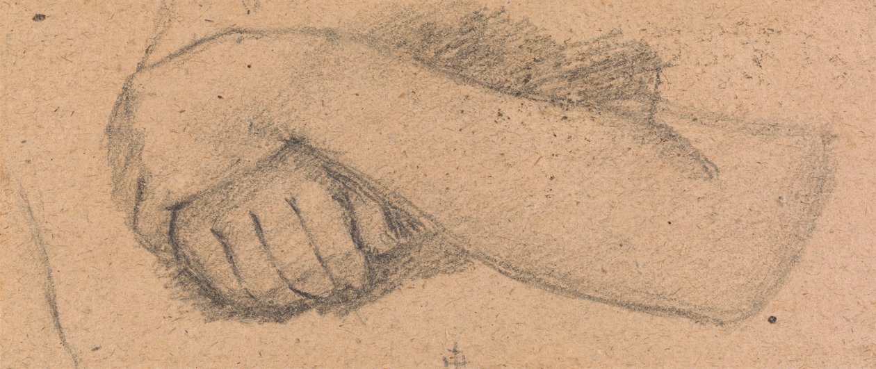 Armene på pigen, der står i midten af Sir David Wilkie