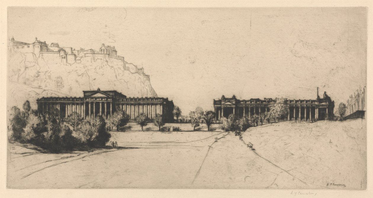 R. 464. Royal Scottish Academy af Sir David Young Cameron