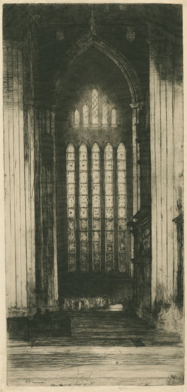 De fem søstre, York Minster af Sir David Young Cameron