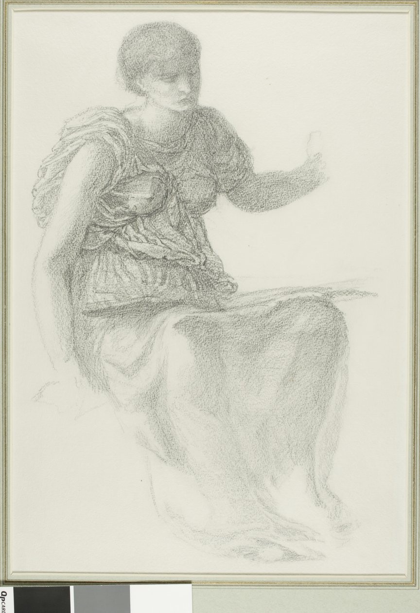 Studie til en af skæbnerne af Sir Edward Burne Jones