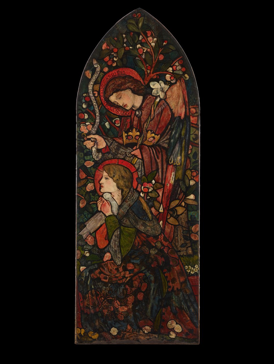 Bebudelsen, 1857. af Sir Edward Coley Burne Jones