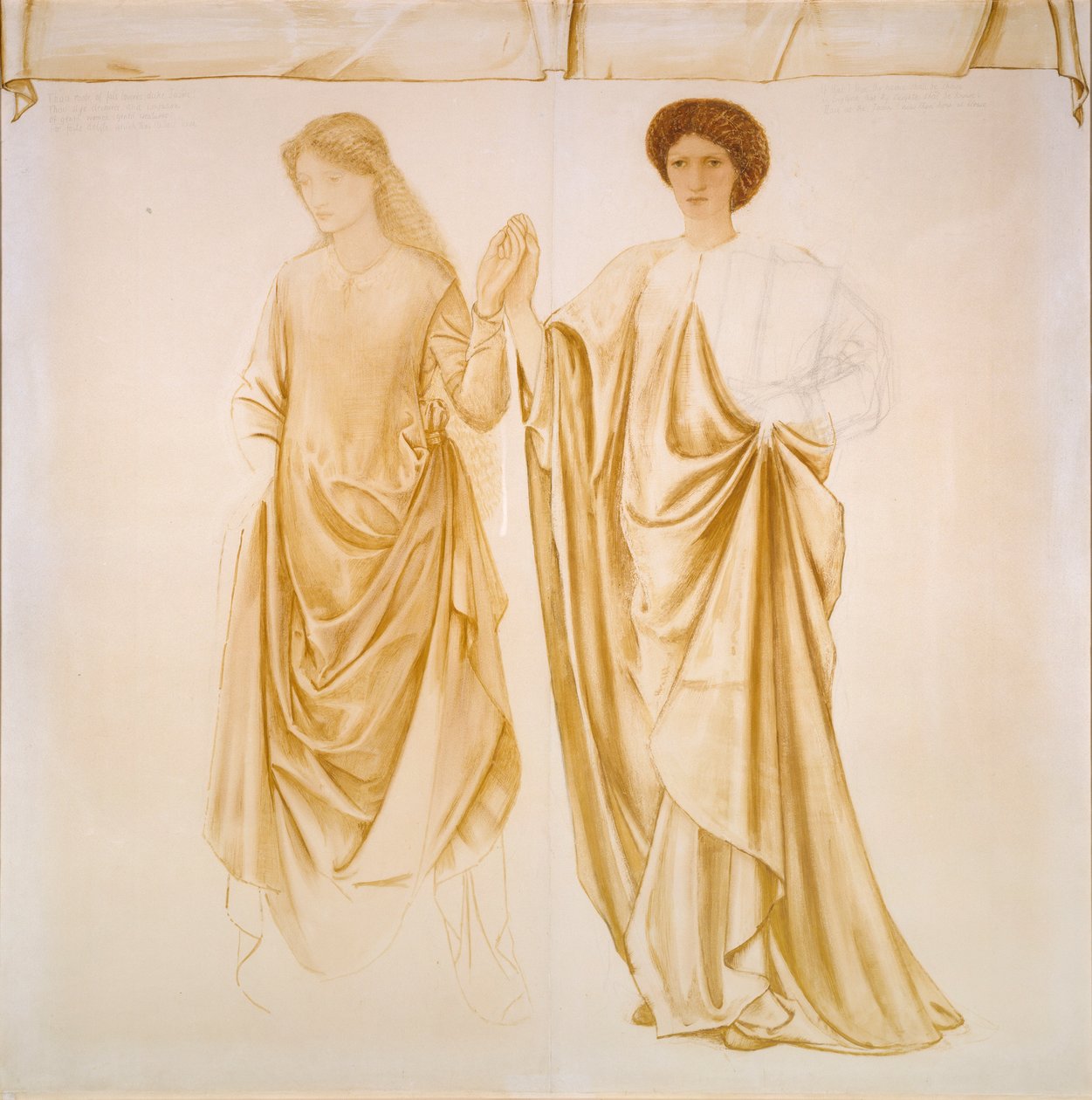 The Two Wives of Jason, før 1872 af Sir Edward Coley Burne Jones