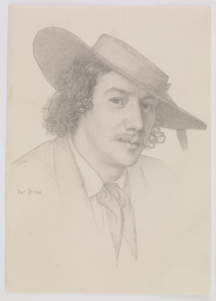 Portræt af Whistler af Sir Edward John Poynter