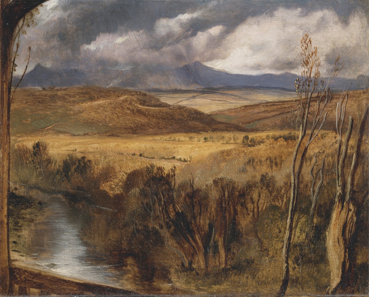Et højlandslandskab af Sir Edwin Henry Landseer