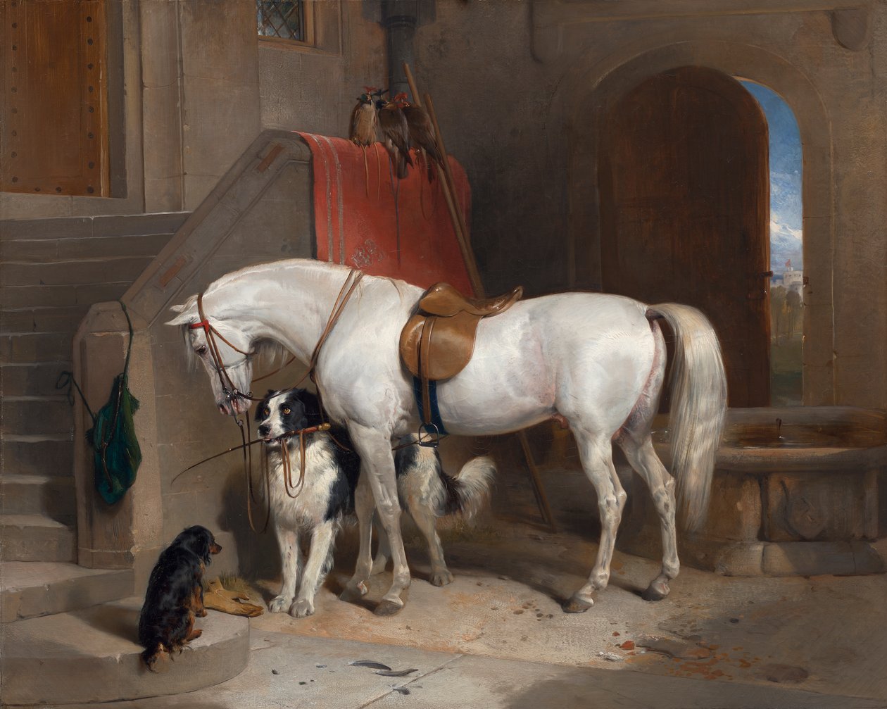 Favoritter, Ejendommen af H.R.H. Prins George af Cambridge [1835, Royal Academy of Arts, London, udstillingskatalog] af Sir Edwin Henry Landseer
